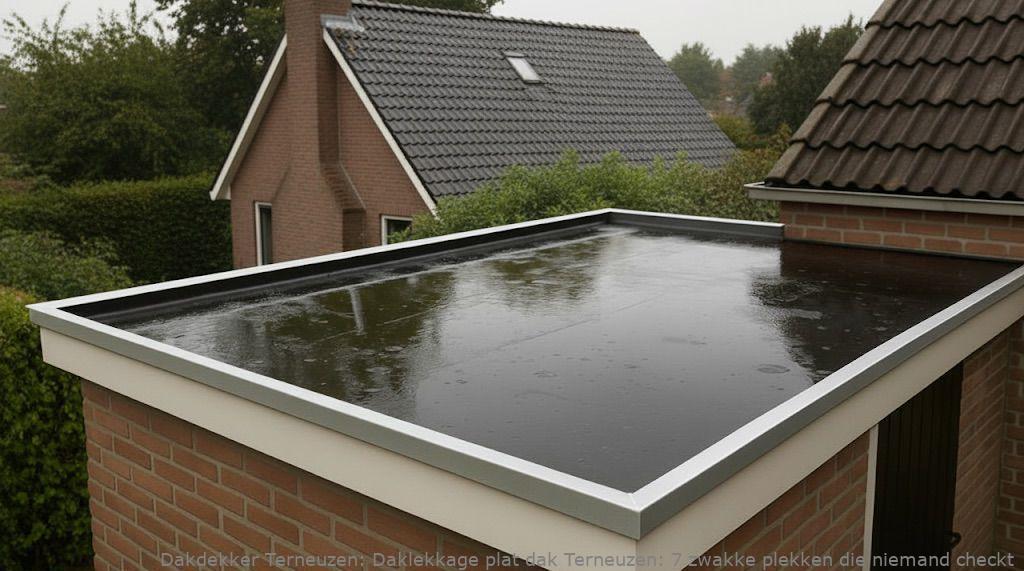 Daklekkage Plat Dak Terneuzen